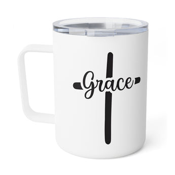 Faith Culture – Grace Cross – Christian Coffee and Tea Mug, 10oz