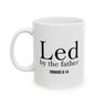 Led by the Father Hoodie | Romans 8:14 Christian Apparel 11oz
