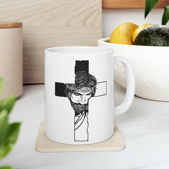Faith Culture - Jesus Paid It All - Christian Ceramic Coffee Mug 11oz