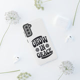 Faith Culture – Grow in Grace Christian Tough Phone Case Samsung Galaxy S21 Plus Glossy