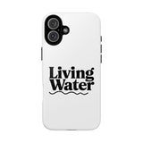 Faith Culture – Living Water Christian Tough Phone Case iPhone 16 Plus Glossy