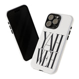 Faith Culture – YAHWEH Christian Tough Phone Case iPhone 15 Pro Max Matte
