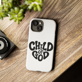 Faith Culture – I Am a Child of God Christian Tough Phone Case iPhone 15 Matte