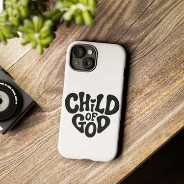 Faith Culture – I Am a Child of God Christian Tough Phone Case iPhone 15 Matte