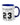 Faith Culture - Fearless Psalm 23 - Christian Accent Coffee Mug, 11oz Blue 11oz