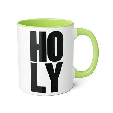 Holy Accent Mug - 11oz Coffee Cup for Inspirational Gifts