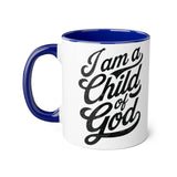 Faith Culture - Child of God - Christian Accent Coffee Mug, 11oz