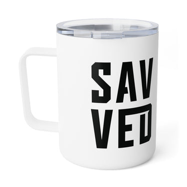 Faith Culture – Saved – Christian Coffee and Tea Mug, 10oz