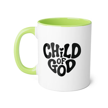 Faith Culture - Child of God - Christian Accent Coffee Mug, 11oz