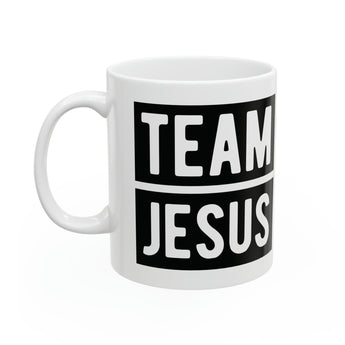 Faith Culture - Team Jesus Christian Coffee or Tea Ceramic Mug
