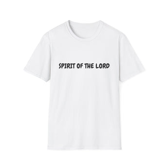 Faith Culture – Spirit of the Lord Unisex T-Shirt – White | Christian Freedom Tee Inspired by 2 Corinthians 3:17