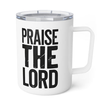 Faith Culture – Praise the Lord – Christian Coffee and Tea Mug, 10oz 10oz White
