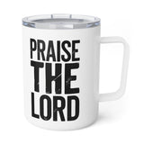 Faith Culture – Praise the Lord – Christian Coffee and Tea Mug, 10oz 10oz White