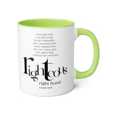 Faith Culture - Isaiah 41:10 - Christian Accent Coffee Mug (11oz)