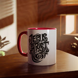 Faith Culture - Jesus Christ Is My Strength - Christian Accent Coffee Mug, 11oz