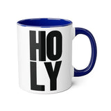 Holy Accent Mug - 11oz Coffee Cup for Inspirational Gifts