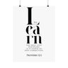 Whoever Loves Discipline Loves Knowledge Wall Poster | Proverbs 12:1 Christian Decor 18″ x 24″ Matte