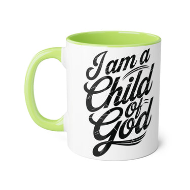Faith Culture - Child of God - Christian Accent Coffee Mug, 11oz