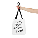 Faith Culture – Set Free Christian Tote Bag | Inspirational Faith Statement Tote