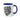 Faith Culture - Jesus Christ Is My Strength - Christian Accent Coffee Mug, 11oz Blue 11oz