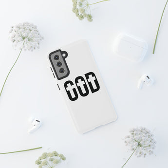 GOD with Crosses Christian Phone Case Samsung Galaxy S21 Glossy