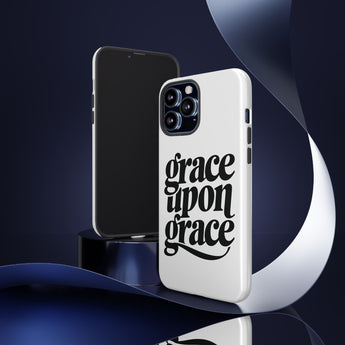 Faith Culture – Grace Upon Grace Christian Tough Phone Case iPhone 13 Pro Max Glossy