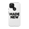 Made New Phone Case | 2 Corinthians 5:17 Christian Phone Case Google Pixel 4a 5G Glossy