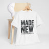 Made New T-Shirt | 2 Corinthians 5:17 Christian Apparel White