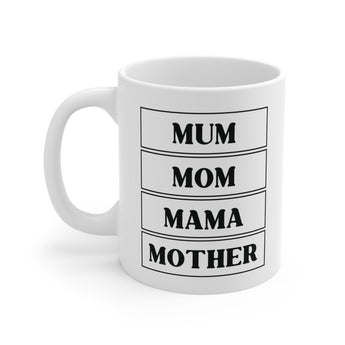 Faith Culture - Mama, Mom, Mother and Mum - Christian Ceramic Mug 11oz