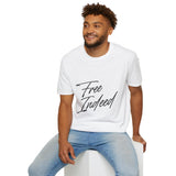 Faith Culture – Free Indeed Unisex T-Shirt – White | Christian T-Shirt Inspired by John 8:36