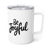 Faith Culture – Be Joyful – Christian Coffee and Tea Mug, 10oz 10oz White