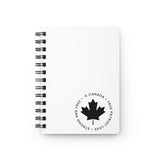 Faith Culture – O Canada Patriotic Spiral Journal | True North Strong & Free Notebook One Size