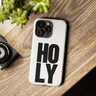 Faith Culture – HOLY Christian Tough Phone Case iPhone 15 Pro Max Glossy