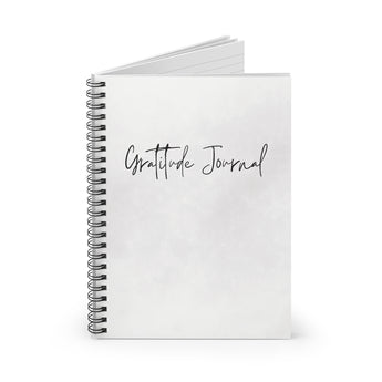 Faith Culture Gratitude Journal Spiral | Minimalist Thankful Heart Writing Journal
