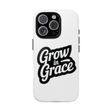Faith Culture – Grow in Grace Christian Tough Phone Case iPhone 16 Pro Glossy