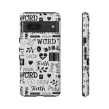 Prayer and Faith Christian Tough Phone Cases Google Pixel 7 Glossy