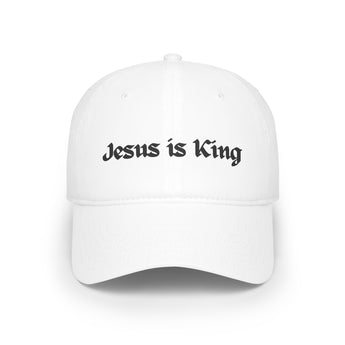 Faith Culture - Jesus is King - Christian Low Profile Baseball Cap