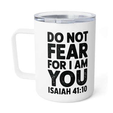 Faith Culture – Do Not Fear for I Am with You (Isaiah 41:10) – Christian Coffee and Tea Mug, 10oz
