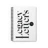 Faith Culture - Legacy Letters Vol. II Christian Spiral Notebook | Faith & Reflection Journal One Size
