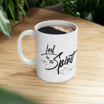 Faith Culture - Spirit Led - Christian Ceramic Coffee Mug 11oz