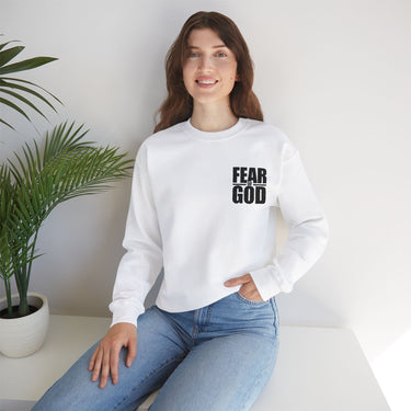 Faith Culture - Fear of God - Christian Unisex Crewneck Sweatshirt