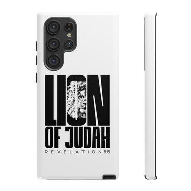 Lion of Judah Revelation 5:5 Christian Tough Phone Case Samsung Galaxy S22 Ultra Glossy