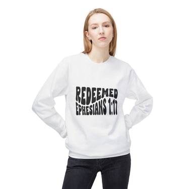 Faith Culture - Redeemed Christian Sweatshirt Ephesians 1:7