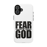 Faith Culture – Fear of God Christian Tough Phone Case iPhone 16 Plus Matte