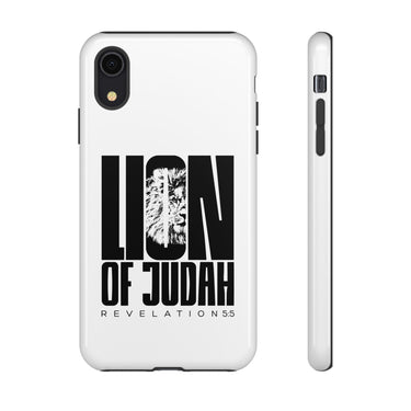 Lion of Judah Revelation 5:5 Christian Tough Phone Case iPhone XR Glossy