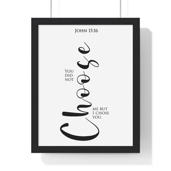 Faith Culture - Chosen Vessel - John 15:16 - Christian Wall Art