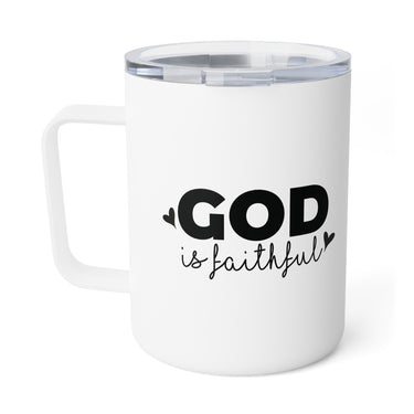 Faith Culture – God Is Faithful – Christian Coffee and Tea Mug, 10oz