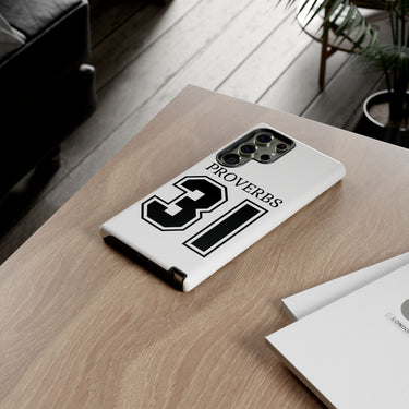 Faith Culture – Proverbs 31 Christian Tough Phone Case Samsung Galaxy S23 Ultra Glossy