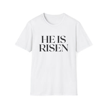 He Is Risen T-Shirt | Minimal Easter Design