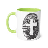 Faith Culture - Marked by the Cross - Christian Accent Coffee Mug, 11oz